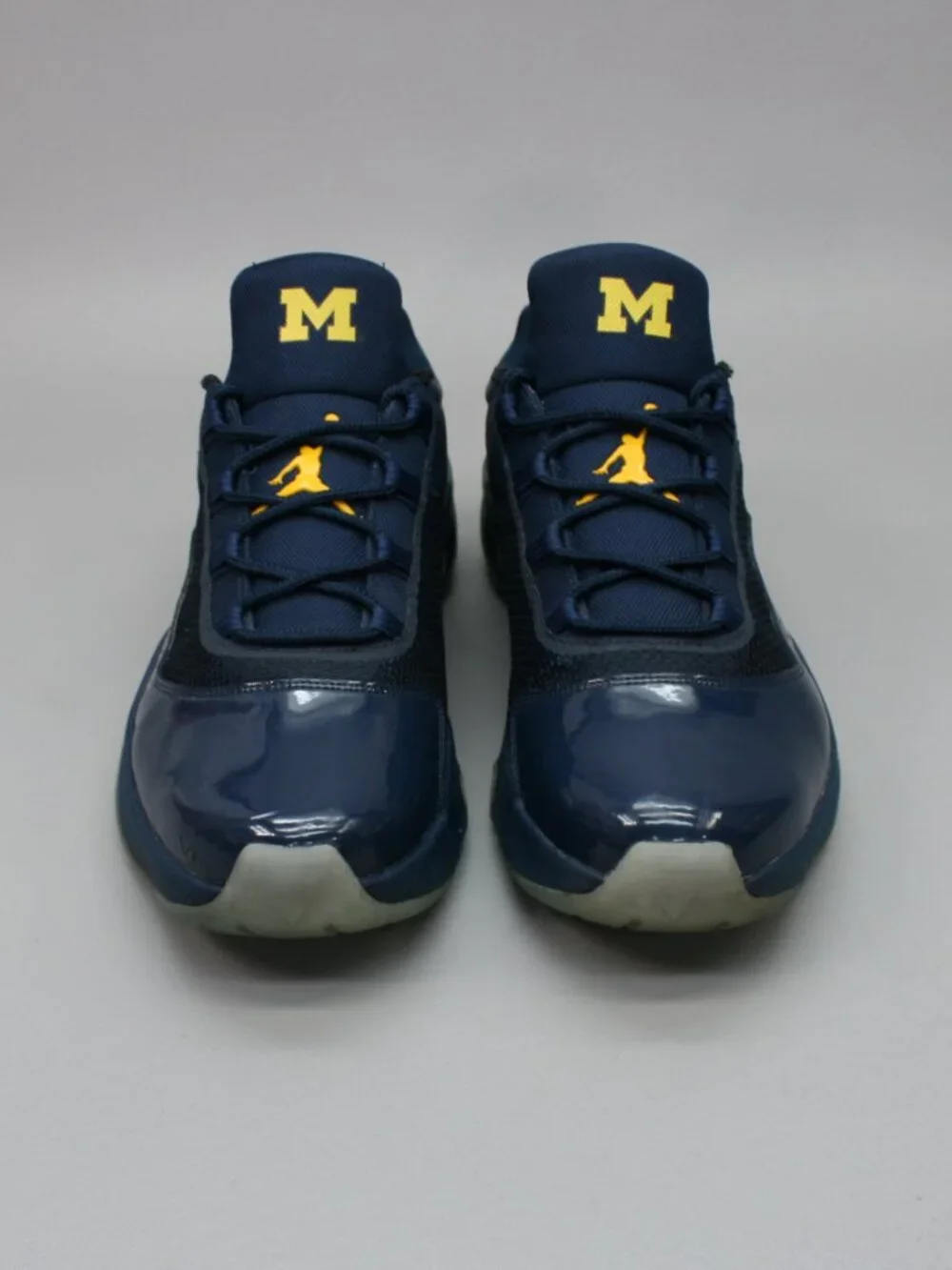 Nike Men 13 Air Jordan 11 CMFT Low Michigan Player Issued PE Sneakers DM8767-147